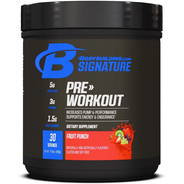 Bodybuilding.com Signature Pre Workout 30 Servings