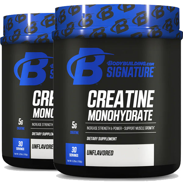 2 x 30 Servings Bodybuilding.com Signature Creatine Monohydrate