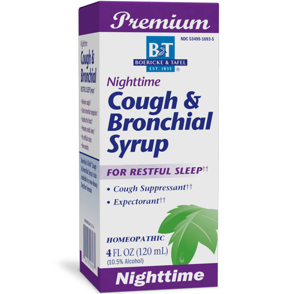 Boericke & Tafel Nighttime Cough & Bronchial Syrup 4oz