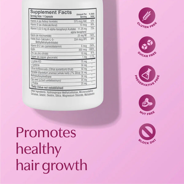 BosleyMD For Women Healthy Hair Supplement Capsules