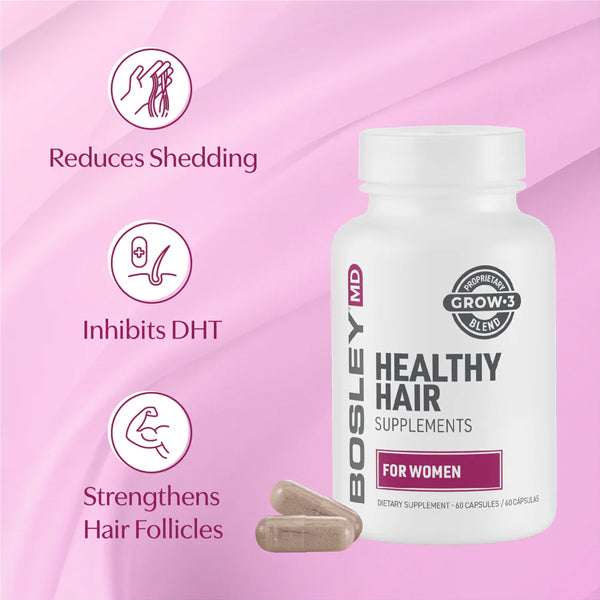 BosleyMD For Women Healthy Hair Supplement Capsules