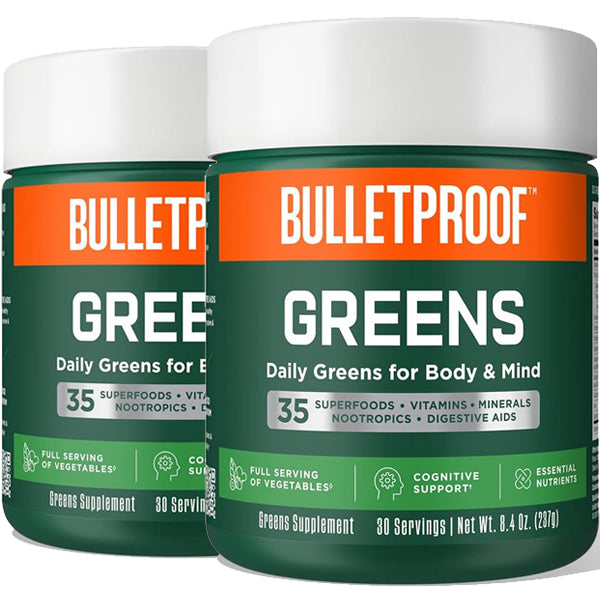 2 x 30 Servings Bulletproof Daily Greens Superfood