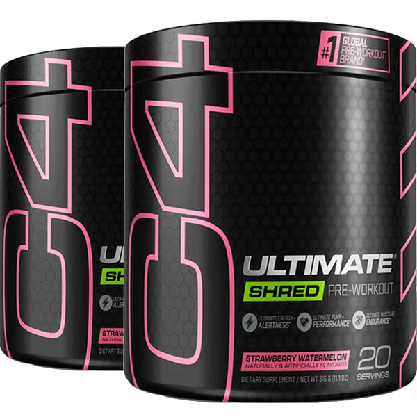 2 x 20 Servings Cellucor C4 Ultimate Shred Pre-Workout