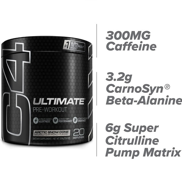 Cellucor C4 Ultimate Pre-Workout 20 Servings