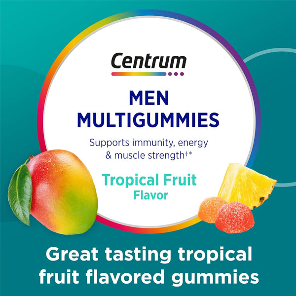 Centrum Men Multigummies 100 Gummies
