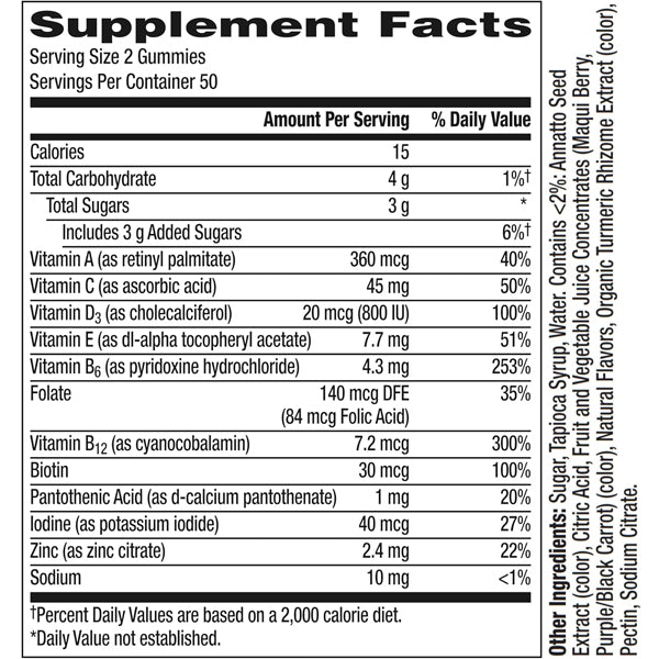 Centrum Men Multigummies 100 Gummies