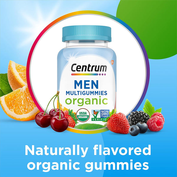 Centrum Men Organic Multivitamin Gummies