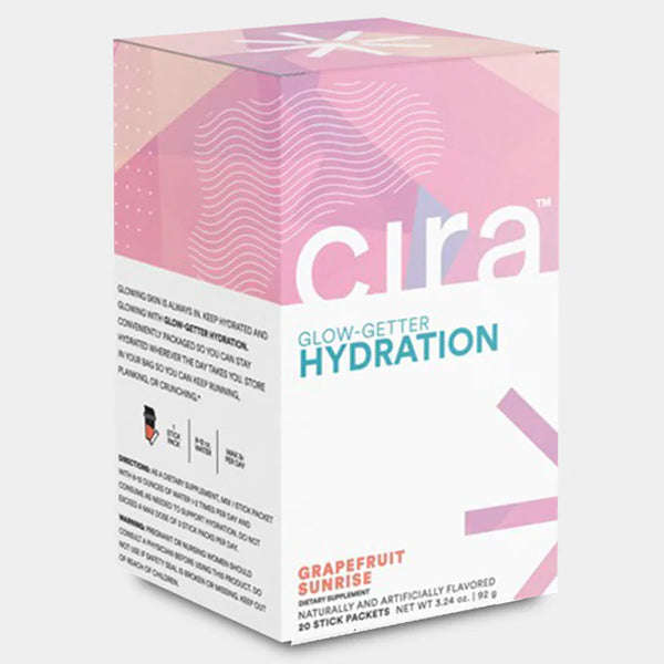 2 x 20pk Cira Glow-Getter Hydration Stick Packs