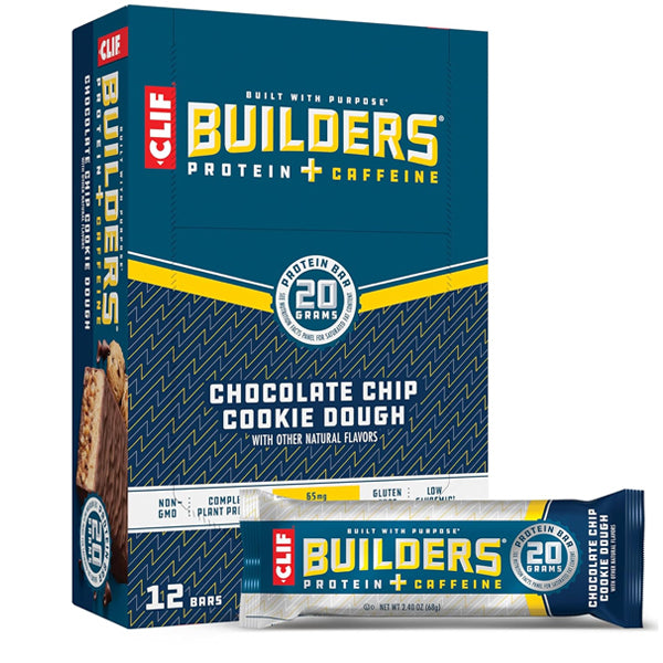 Clif Builders Protein + Caffeine Bars 12pk
