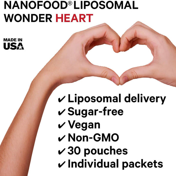 CodeAge Nanofood Liposomal Wonder Heart CoQ10 Pouches