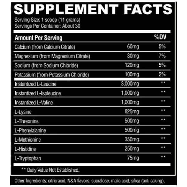 Condemned Labz Confined Essential Amino Acids + BCAA 30 Servings
