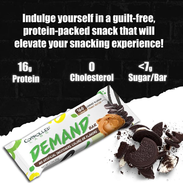 Controlled Labs Demand Protein Bars 12pk