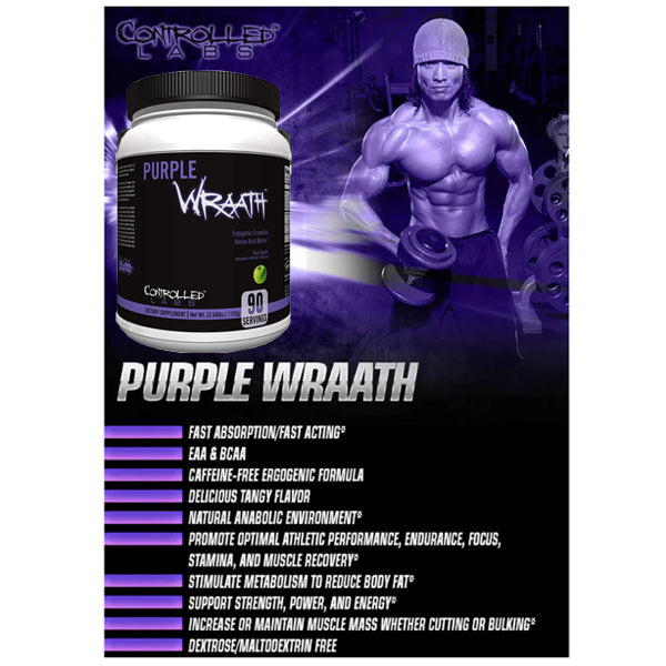 Controlled Labs Purple Wraath Intraworkout 90 Servings