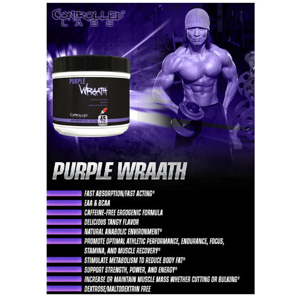 Controlled Labs Purple Wraath Intraworkout 45 Servings