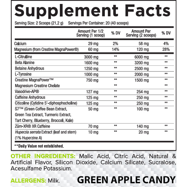 Core Nutritionals Fury AUS Edition Pre-Workout 40/20 Servings