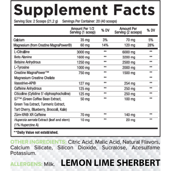 Core Nutritionals Fury AUS Edition Pre-Workout 40/20 Servings