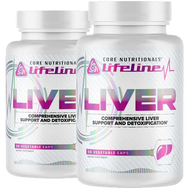 2 x 90 Capsules Core Nutritionals Liver Support & Detox