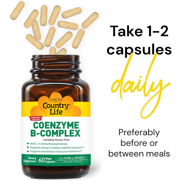 Country Life Coenzyme B-Complex Capsules