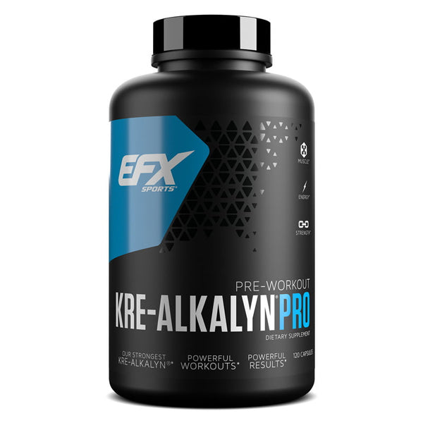 EFX Kre-Alkalyn Pro Pre-Workout Capsules