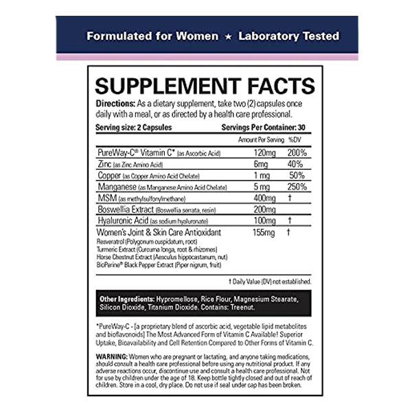 2 x 60 Capsules EHP Labs Enhanced Womens Performance Vitamins
