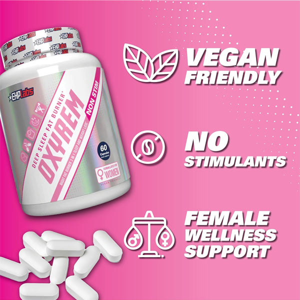 EHP Labs OxyRem WOMEN Deep Sleep Fat Burner Capsules