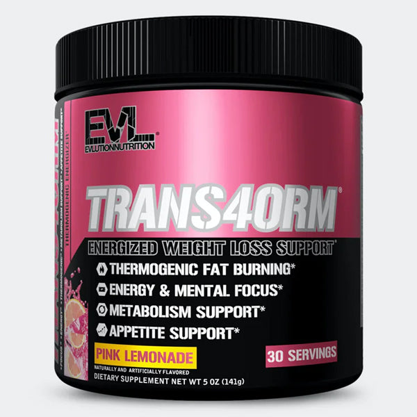 EVL Nutrition Trans4orm Fat Burner 30 Servings