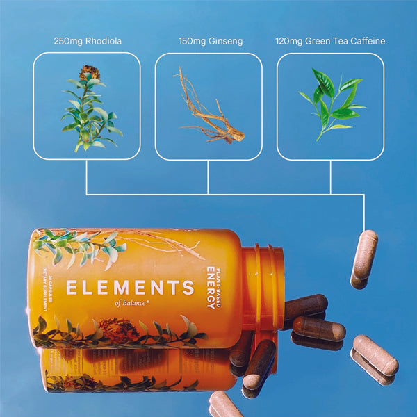 Elements Of Balance Plant-Based Energy Capsules