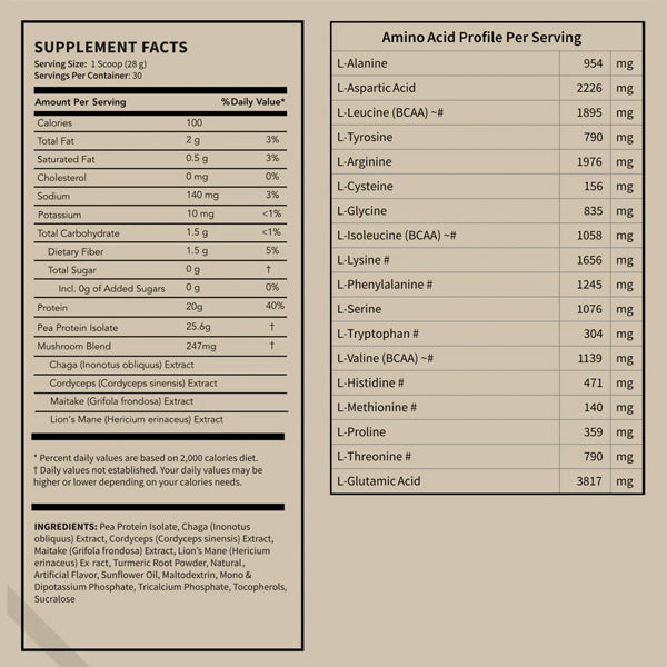 Elm & Rye Vegan Protein Blend 30 Servings