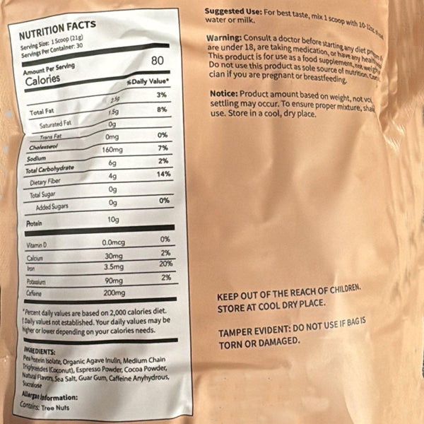 Elm & Rye Coffee Blend Protein 30 Servings