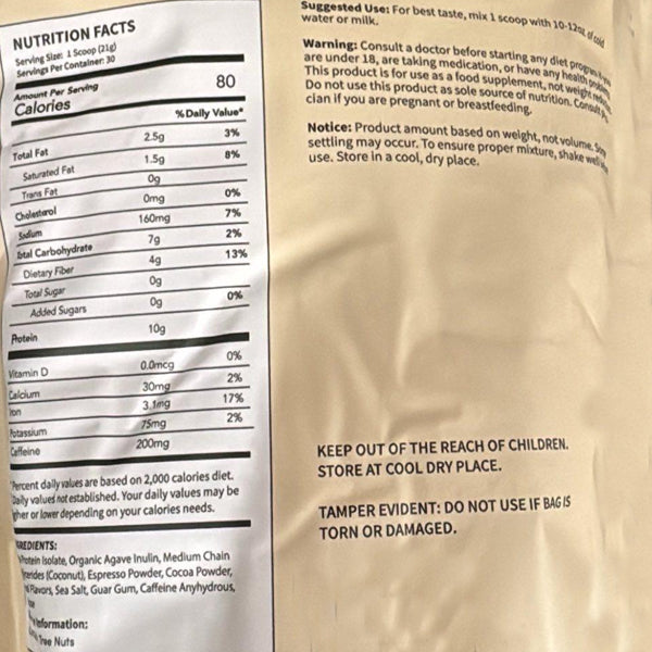 Elm & Rye Coffee Blend Protein 30 Servings