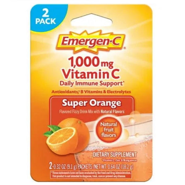 Emergen-C 1,000mg Vitamin C Daily Immune Support 12 x 2pk