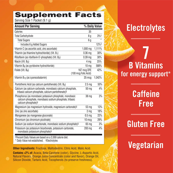 Emergen-C 1,000mg Vitamin C Daily Immune Support 12 x 2pk