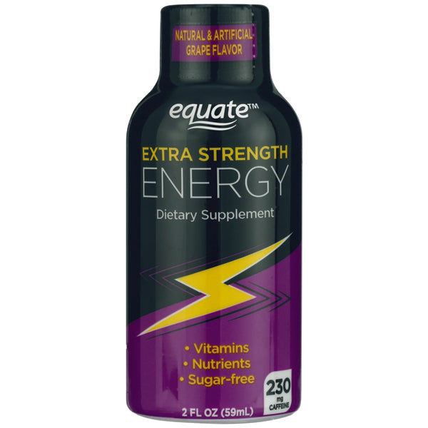 Equate Extra Strength 2oz Energy Shots 15pk