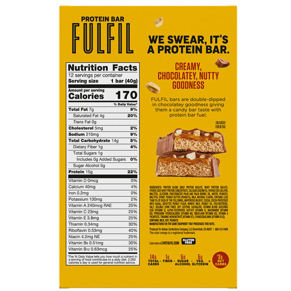 FULFIL Protein Snack Bars 12pk