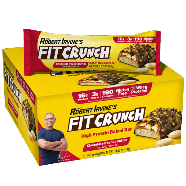 FIt Crunch Protein Snack Bars 9pk