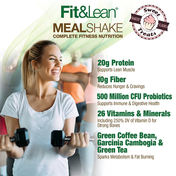 2 x 10 Servings Fit&Lean Meal Shake Complete Nutrition
