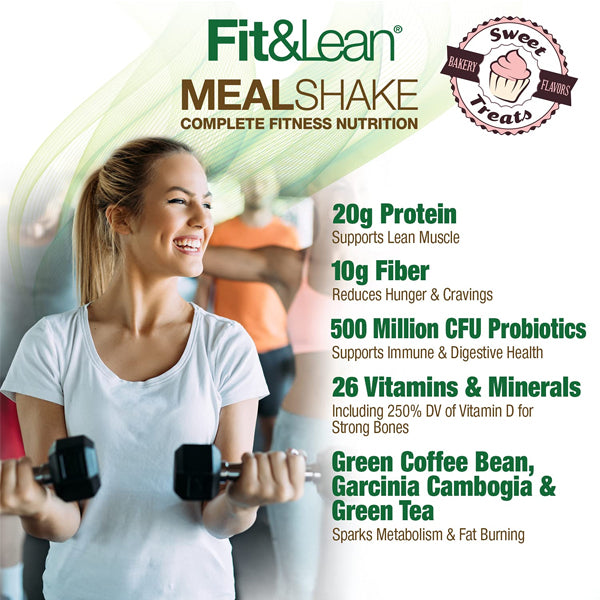 Fit&Lean Meal Shake Complete Nutrition 10 Servings