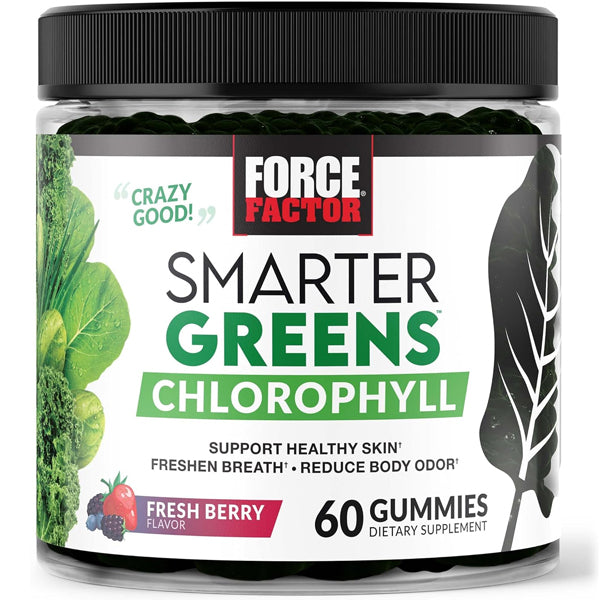 Force Factor Smarter Greens Chlorophyll Gummies