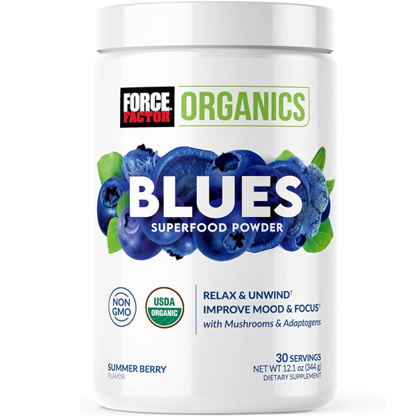 Force Factor Organics Blues Superfood Powder