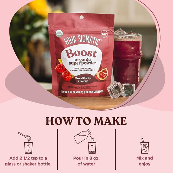 Four Sigmatic Boost Organic Super Powder 140g