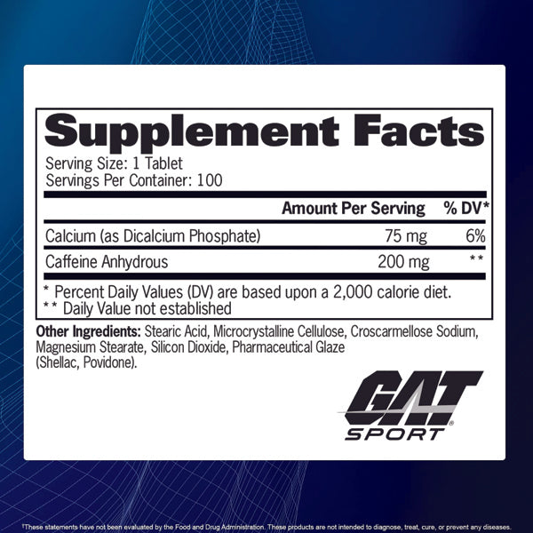 GAT Sport Caffeine Tablets