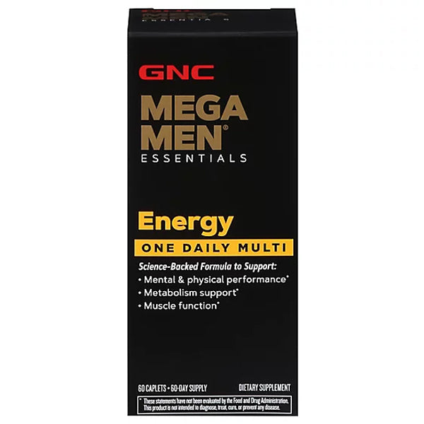 GNC Mega Men Energy One Daily Multivitamin Caplets