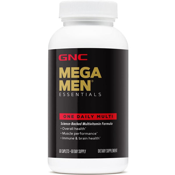 GNC Mega Men Essential One Daily Multi Caplets