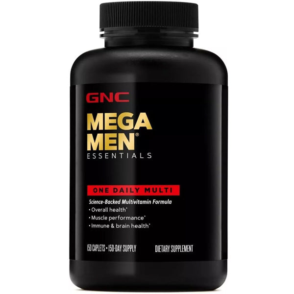GNC Mega Men Essential One Daily Multi Caplets
