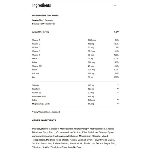 GNC Mega Men Essential One Daily Multi Caplets