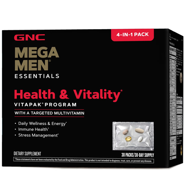 GNC Mega Men Health & Vitality Vitapcks