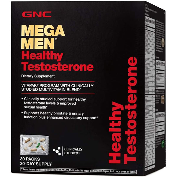 GNC Mega Men Healthy Testosterone Vitapak