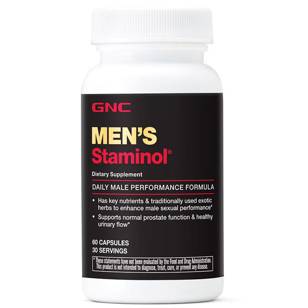 GNC Staminol Daily Male Performance 60 Capsules