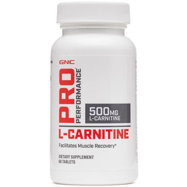 GNC Pro Performance L-Carnitine 500mg 60 Tablets