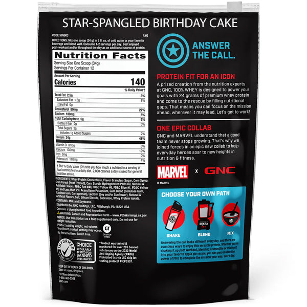 GNC Pro Performance 100% Whey 1lb